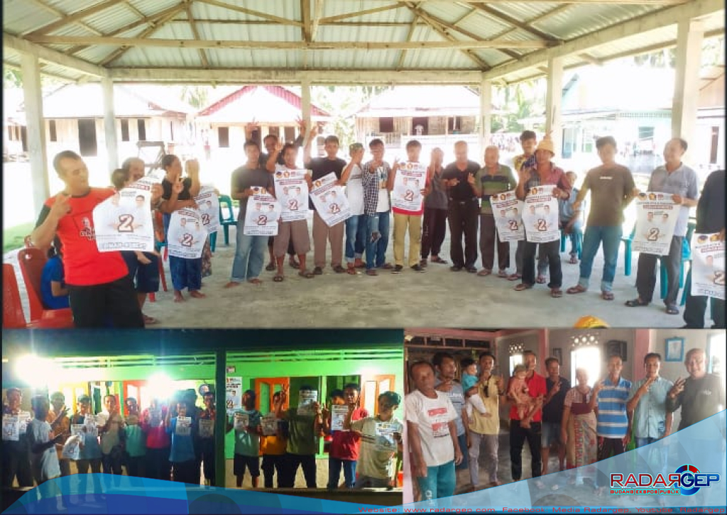 Tim Pemenangan Firman Robert Sukses Bentuk Ratusan Korcam Kordes Relawan dan Simpatisan se-Kepulauan Batu